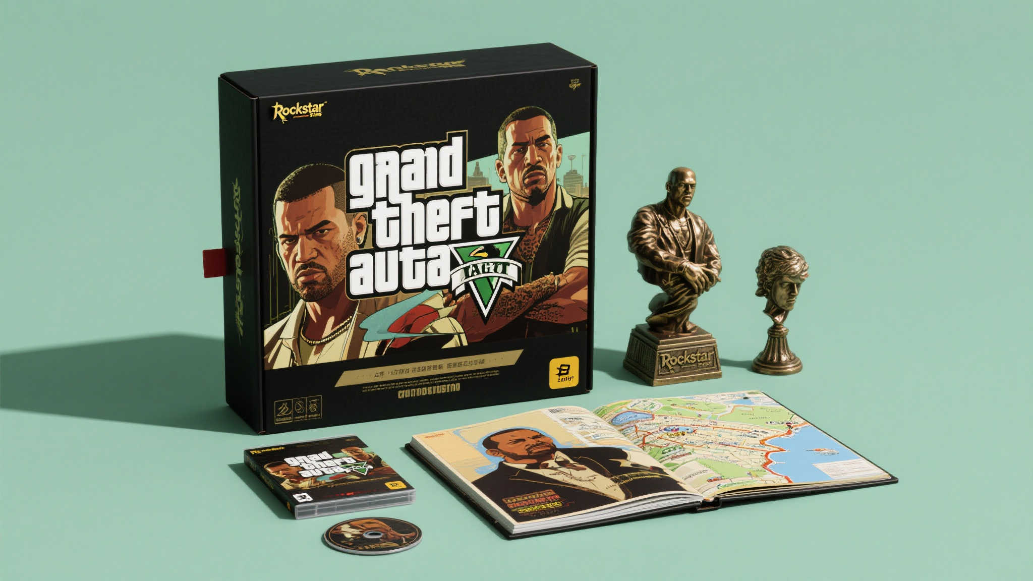 惊艳仿真！博主打造《GTA6》收藏版概念图，堪比官方设计