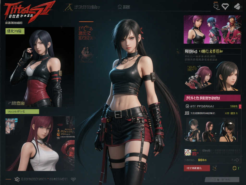 《最终幻想7：重生》绝美艾什莉Mod：美少女太勾人了！