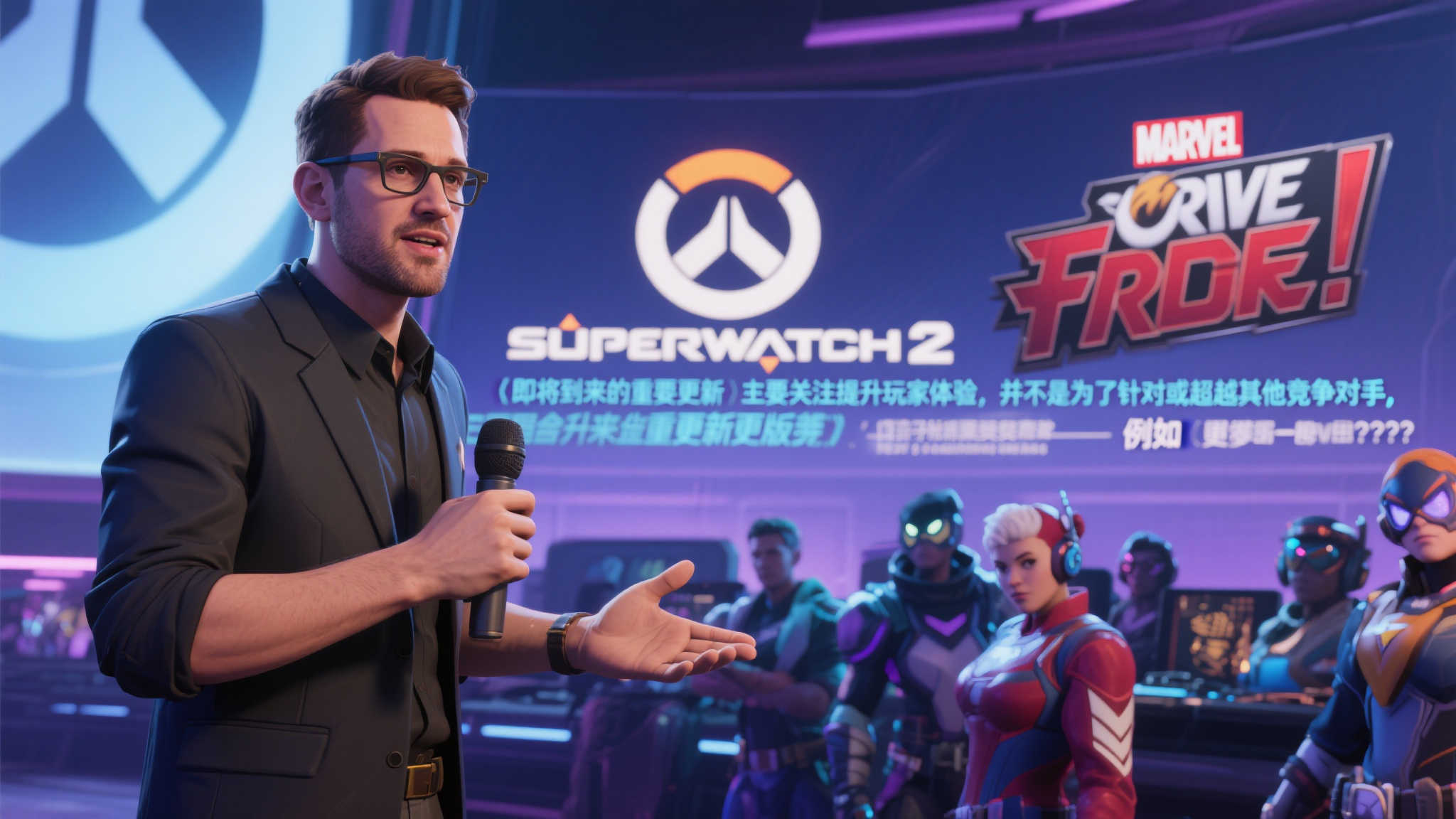 《守望先锋2》总监否认近期更新与《漫威争锋》有关