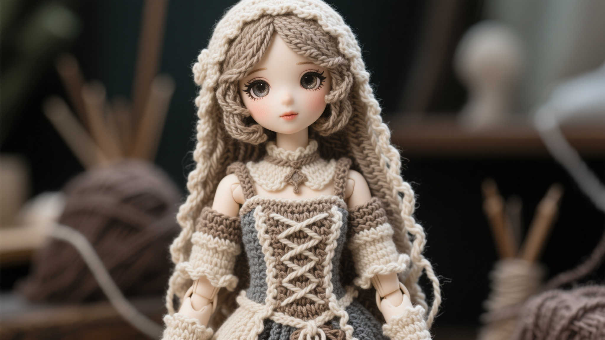 手工大神震撼归来！玩家亲手钩织《光与影》玛埃尔精致人偶